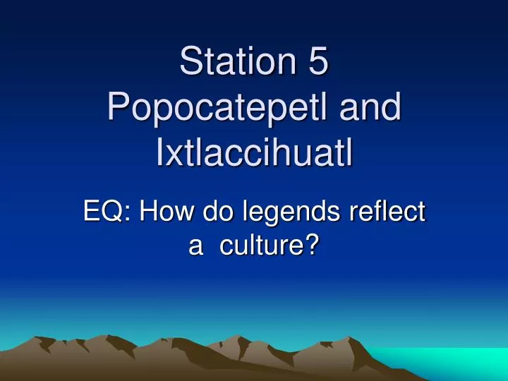 the presentation of the story popocatepetl and ixtacihutal Iztaccíhuatl was falsely told popocatépetl had died in battle, and believing the news, she died of grief . the presentation of the story popocatepetl and ixtacihutal Iztaccíhuatl was falsely told popocatépetl had died in battle, and believing the news, she died of grief .