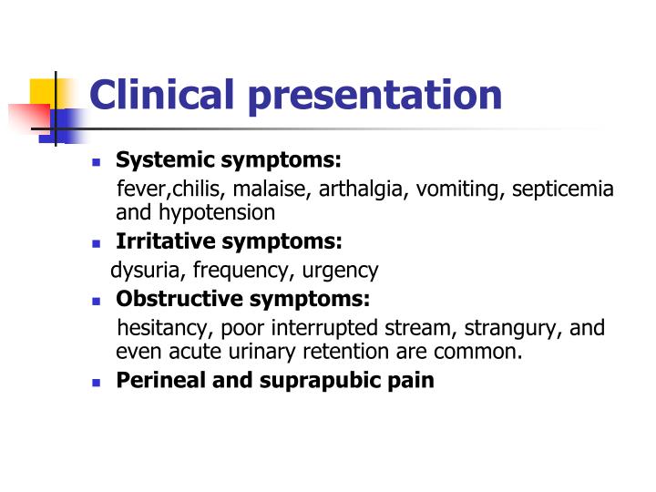 PPT - PROSTATITIS PowerPoint Presentation - ID:5025696