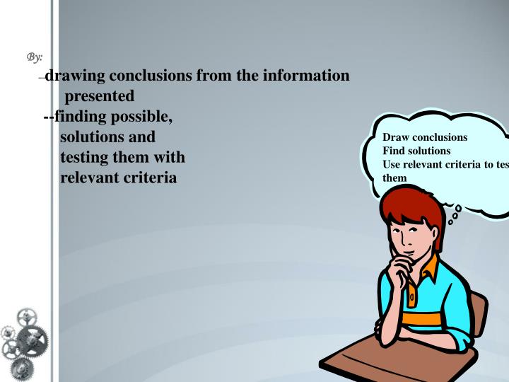 critical thinking presentation powerpoint critical thinking presentation powerpoint