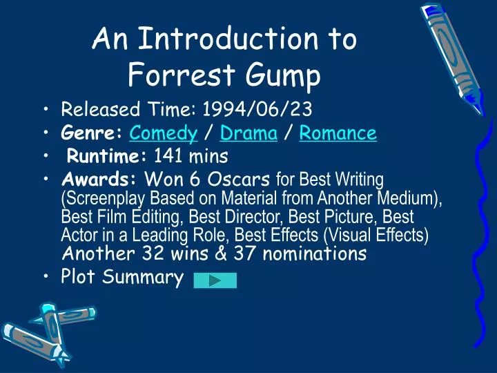 Forrest gump essay
