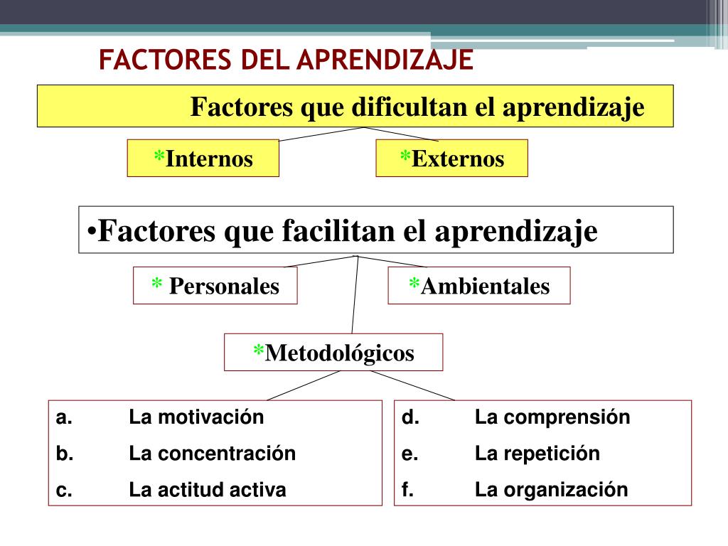 PPT EL APRENDIZAJE Y EL ESTUDIO PowerPoint Presentation Free