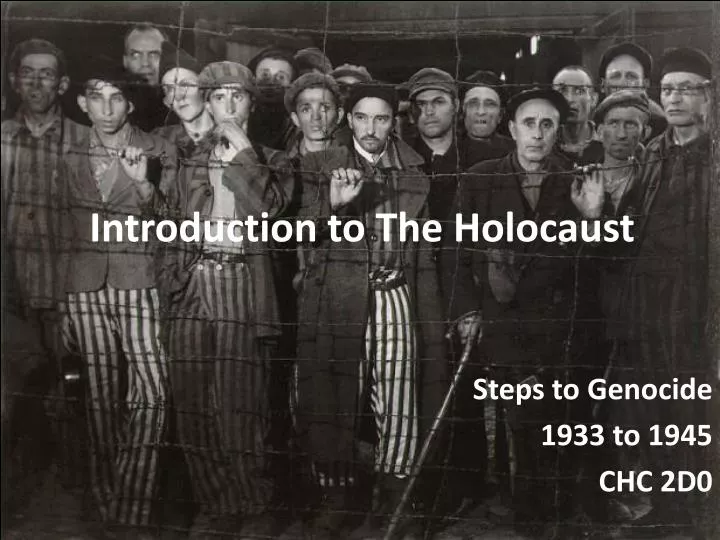 an introduction to the holocaust an introduction to the holocaust
