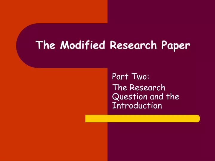 would good introduction research paper would good introduction research paper