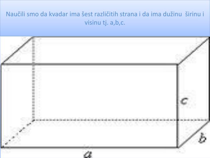 PPT - Kvadar I Kocka PowerPoint Presentation - ID:5153910