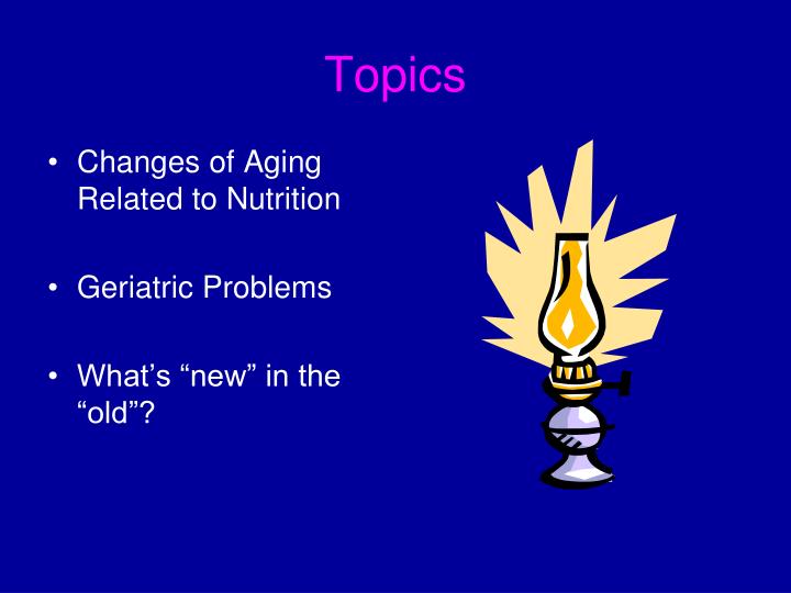 the topic of nutrition of the elderly Dedicated to bringing together the world's top researchers, clinical nutritionists, and industry to advance our knowledge and application of nutrition. the topic of nutrition of the elderly Dedicated to bringing together the world's top researchers, clinical nutritionists, and industry to advance our knowledge and application of nutrition.