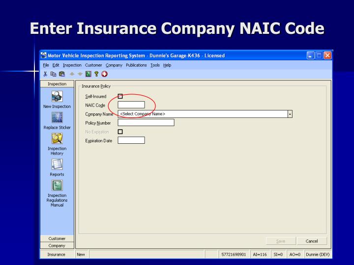 PPT Motor Vehicle Inspection Reporting System “Software