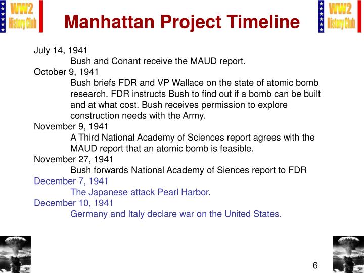 the manhattan project timeline 1947 – january: the manhattan engineering district officially ends the atomic energy commission is formed to oversee atomic energy and nuclear weapons 1949 – the soviet union develops its. the manhattan project timeline 1947 – january: the manhattan engineering district officially ends the atomic energy commission is formed to oversee atomic energy and nuclear weapons 1949 – the soviet union develops its.