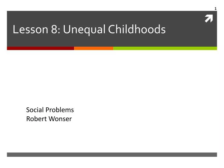 unequal childhoods unequal childhoods