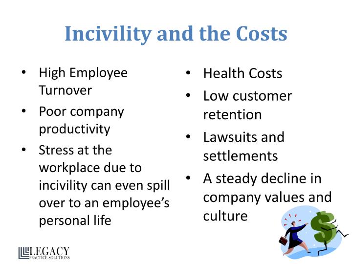 the price of incivility Start studying the price of incivility learn vocabulary, terms, and more with flashcards, games, and other study tools. the price of incivility Start studying the price of incivility learn vocabulary, terms, and more with flashcards, games, and other study tools.