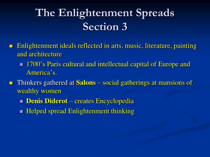 PPT - Chapter 6 The Enlightenment PowerPoint Presentation 