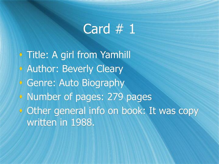 book report powerpoint