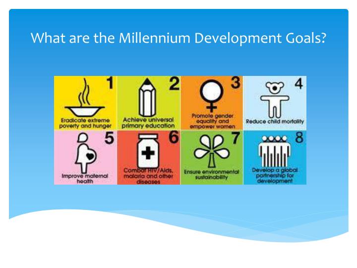 millennium development goals mdg The eight millennium development goals (mdgs) were approved by 189 world leaders in september 2000 to improve the lives of the poor by combating poverty, hunger, disease, illiteracy, environmental degradation and discrimination against women each mdg consists of indicators and specific targets to. millennium development goals mdg The eight millennium development goals (mdgs) were approved by 189 world leaders in september 2000 to improve the lives of the poor by combating poverty, hunger, disease, illiteracy, environmental degradation and discrimination against women each mdg consists of indicators and specific targets to.