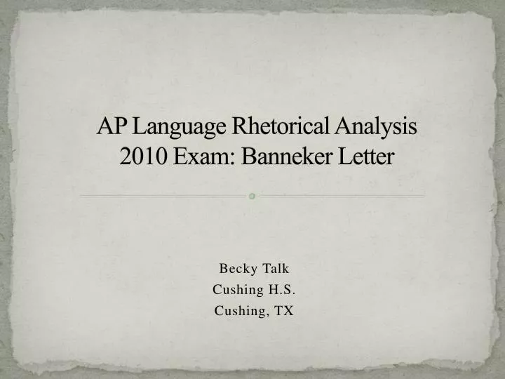 benjamin banneker analysis essay benjamin banneker analysis essay