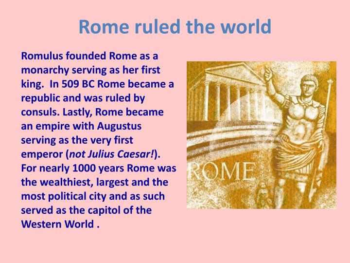 Who Ruled The Roman Republic