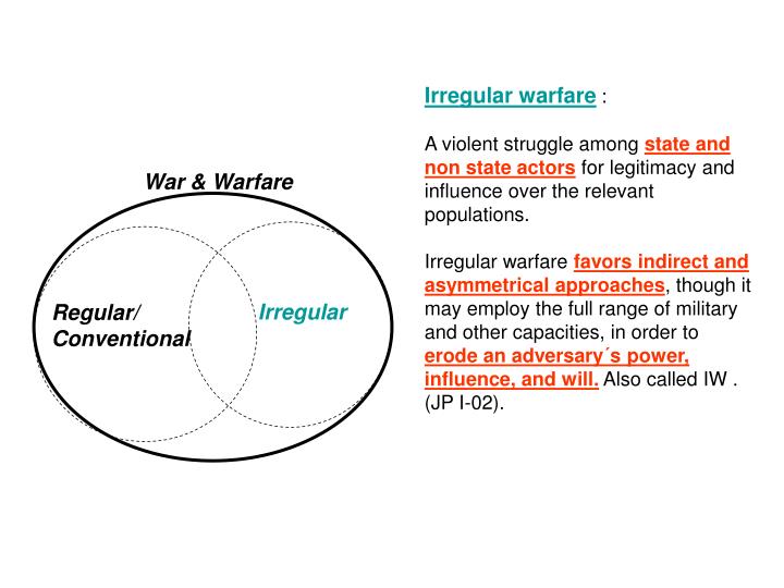irregular rivalry definition irregular competition definition