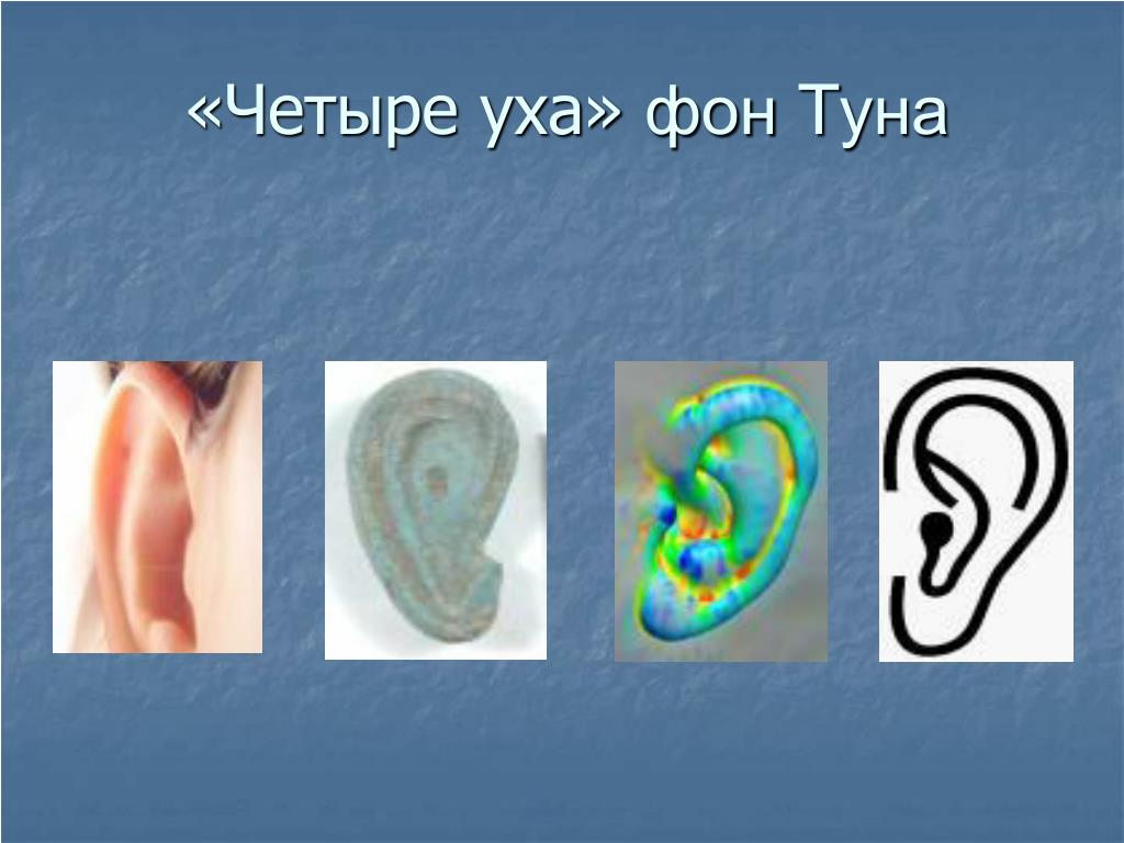 4 рта 4 уха. Шульц фон тун 4 уха. Модель 4 уха Шульца фон Туна. Теория четыре уха. Четыре уха коммуникации.