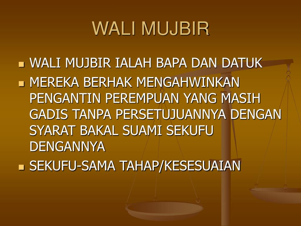 PPT - RUKUN NIKAH MAHAR DAN WALIMAH PowerPoint Presentation - ID:3605776