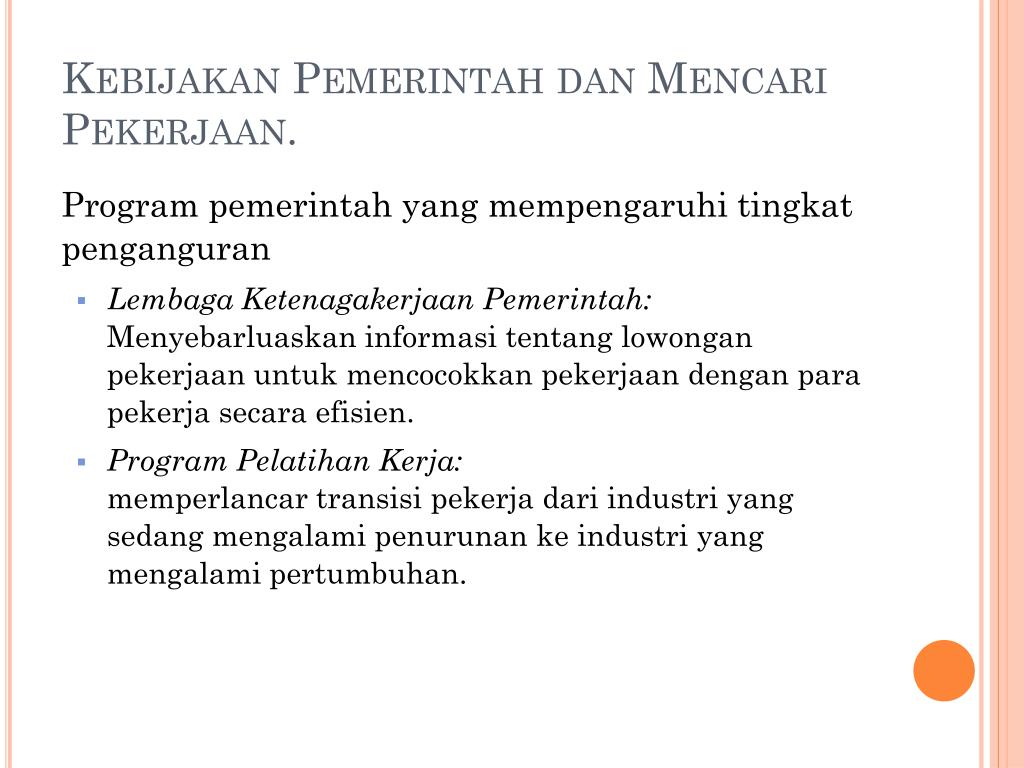 Kritik Terhadap Kebijakan Pekerjaan dan Pengangguran: Solusi Pemerintah yang Masih Kurang?