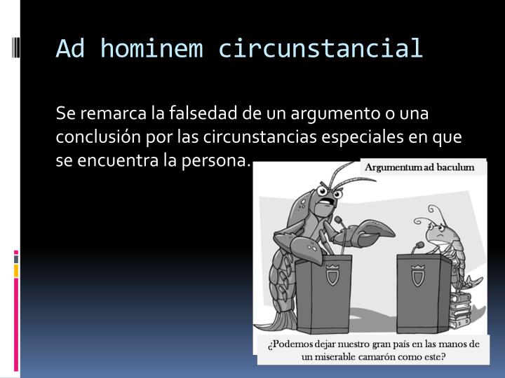 PPT - LAS FALACIAS NO FORMALES PowerPoint Presentation - ID:3610314