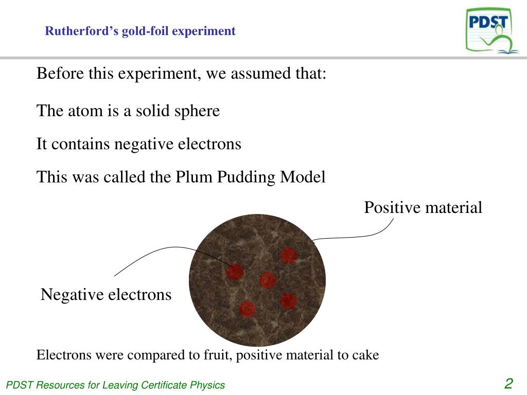 PPT - Rutherford's Gold Foil Experiment PowerPoint Presentation, free  download - ID:3610660