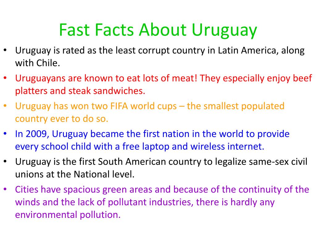 Ppt Uruguay Powerpoint Presentation Free Download Id3616262