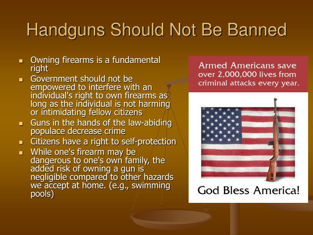 PPT Should Handguns Be Banned? PowerPoint Presentation, free download