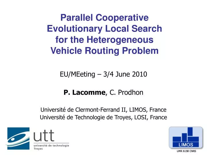 vehicle routing problem thesis Capacitated vehicle routing problem with time windows: a case study on pickup of dietary products in nonprofit organization by xiaoyan li a thesis presented in partial fulfillment. vehicle routing problem thesis Capacitated vehicle routing problem with time windows: a case study on pickup of dietary products in nonprofit organization by xiaoyan li a thesis presented in partial fulfillment.