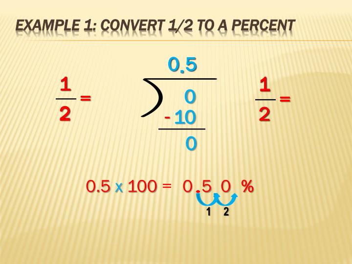 PPT Fractions Decimals And Percents PowerPoint Presentation ID