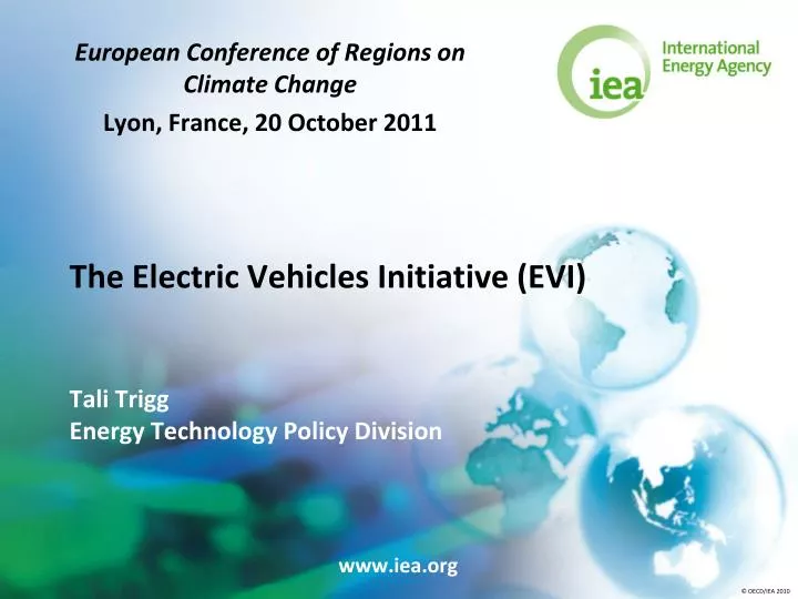 PPT The Electric Vehicles Initiative (EVI) Tali Trigg Energy