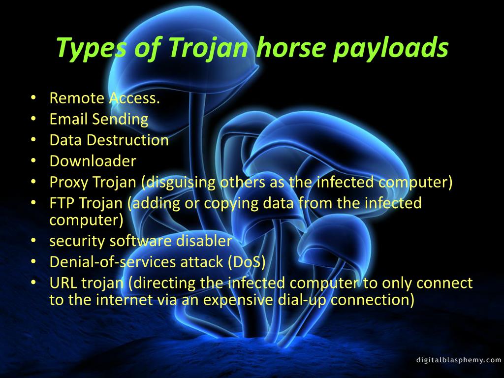 Types of best sale trojan horse