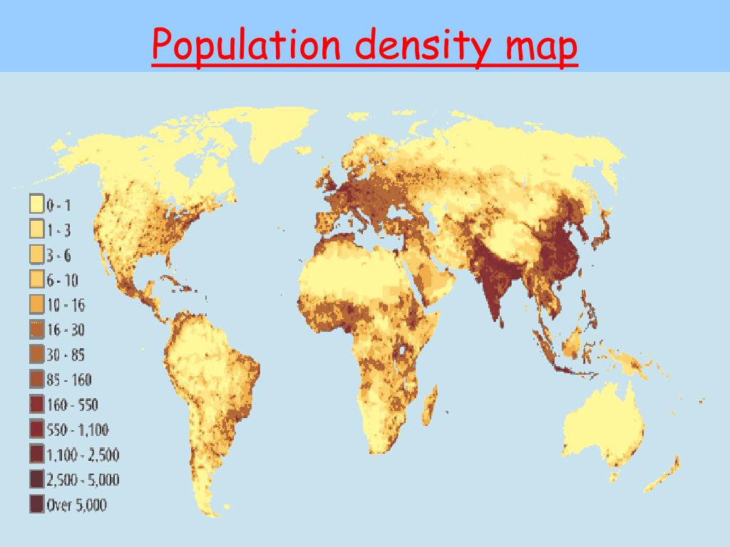 Куда плотный. Карта плотности населения земли по странам.