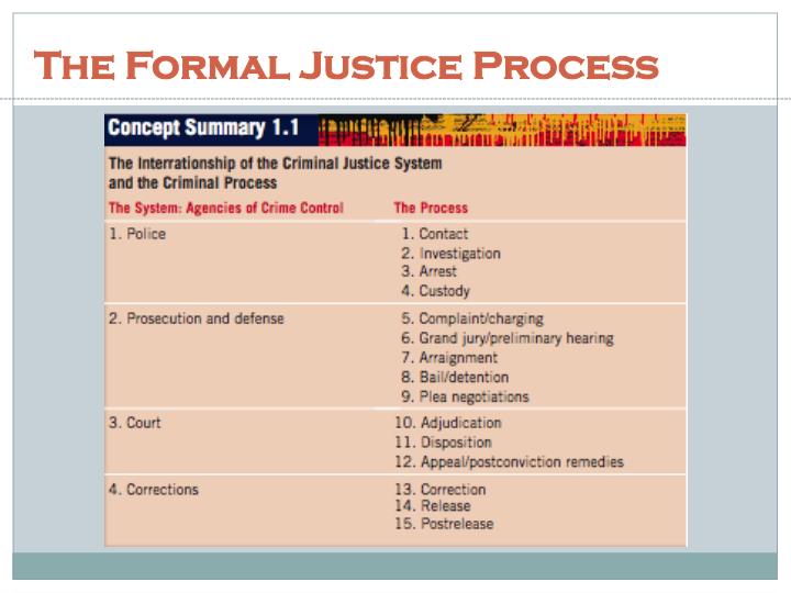 Criminal Justice Decision-Making Process
