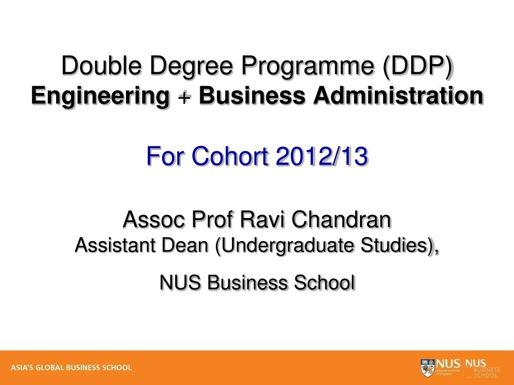 Degree programmes