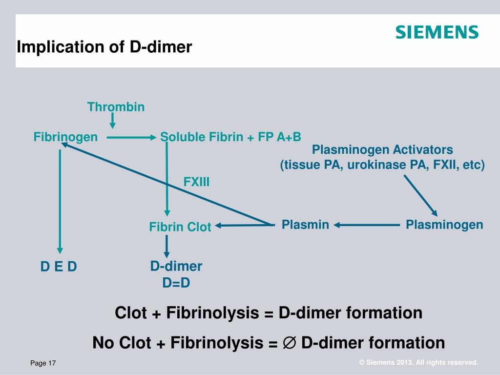 PPT The Clinical Utility of Ddimer Assays PowerPoint Presentation