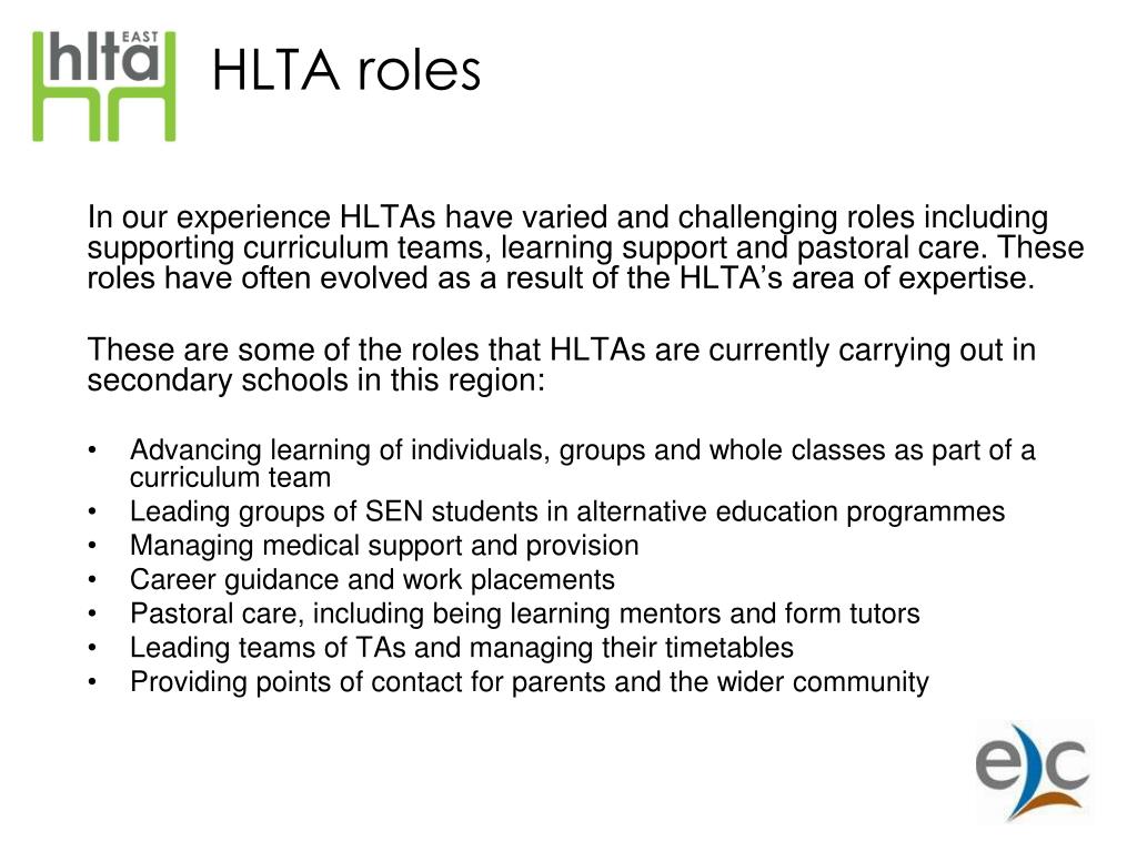 hlta coursework examples