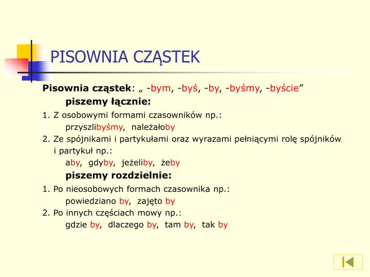 PPT - ĆWICZENIA ORTOGRAFICZNE Z JĘZYKA POLSKIEGO W KLASACH IV – VI