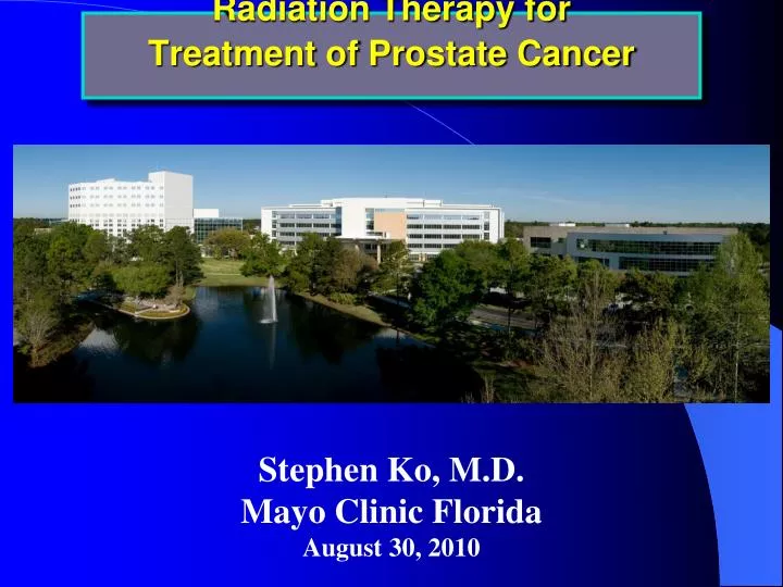 Ppt Radiation Therapy For Treatment Of Prostate Cancer Powerpoint Presentation Id 3623813