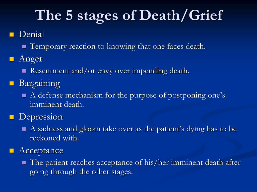 PPT - Grieving/Death PowerPoint Presentation, free download - ID:3630906