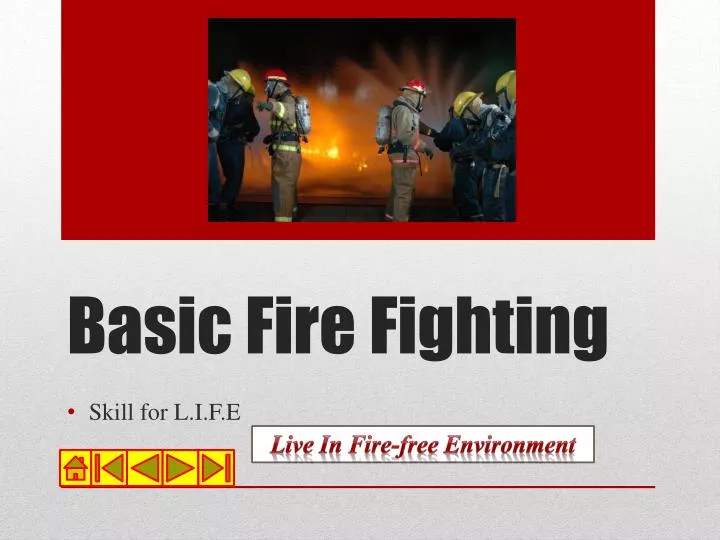 fire fighting training ppt free download