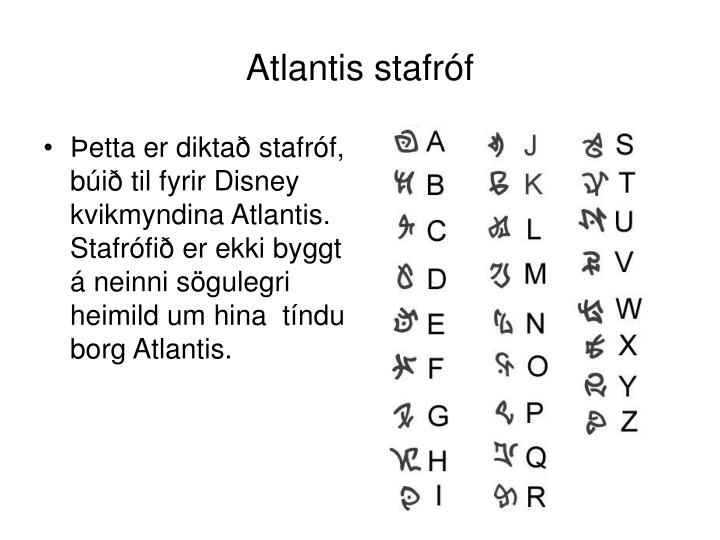 PPT - Stafróf PowerPoint Presentation - ID:3632054