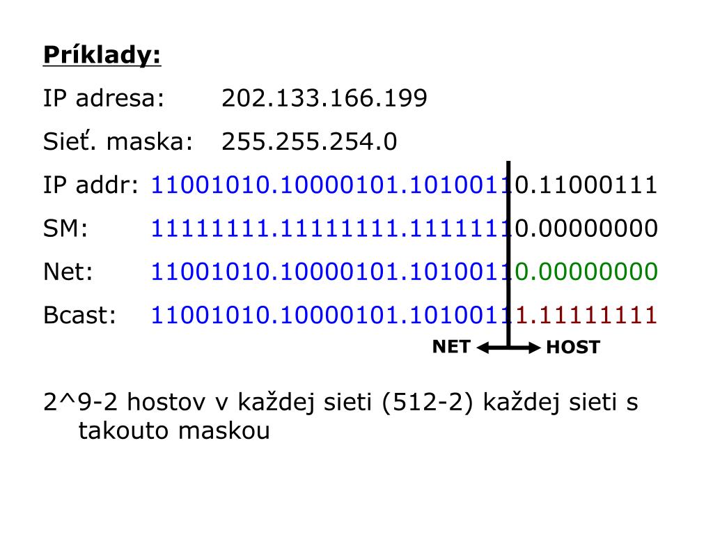 PPT - IP adresy PowerPoint Presentation, free download - ID:3633115