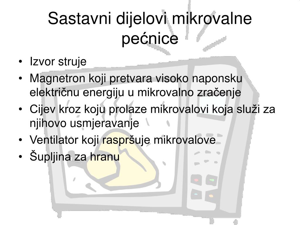 PPT - MIKROVALNA PEĆNICA Jasmina Tolj PowerPoint Presentation, free  download - ID:3633171