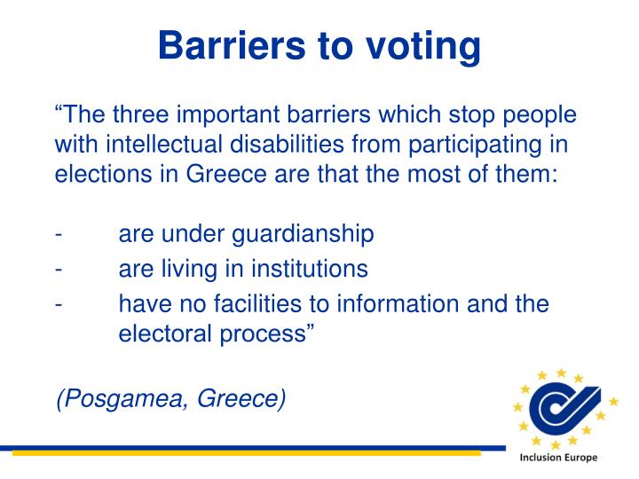 disabilities barriers to participation Inclusion and participation of people with a disability how participation varies with the type and severity of disability barriers to community participation. disabilities barriers to participation Inclusion and participation of people with a disability how participation varies with the type and severity of disability barriers to community participation.