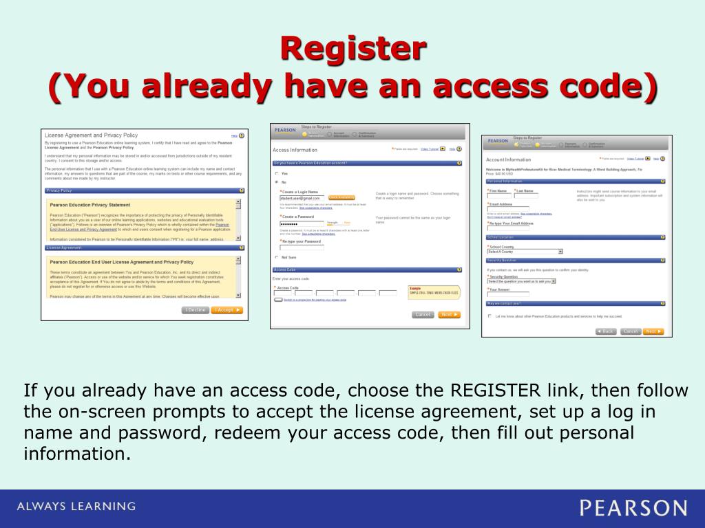 Http Access Code Purchase PPT - Interactive Medical Terminology for New Students PowerPoint ...