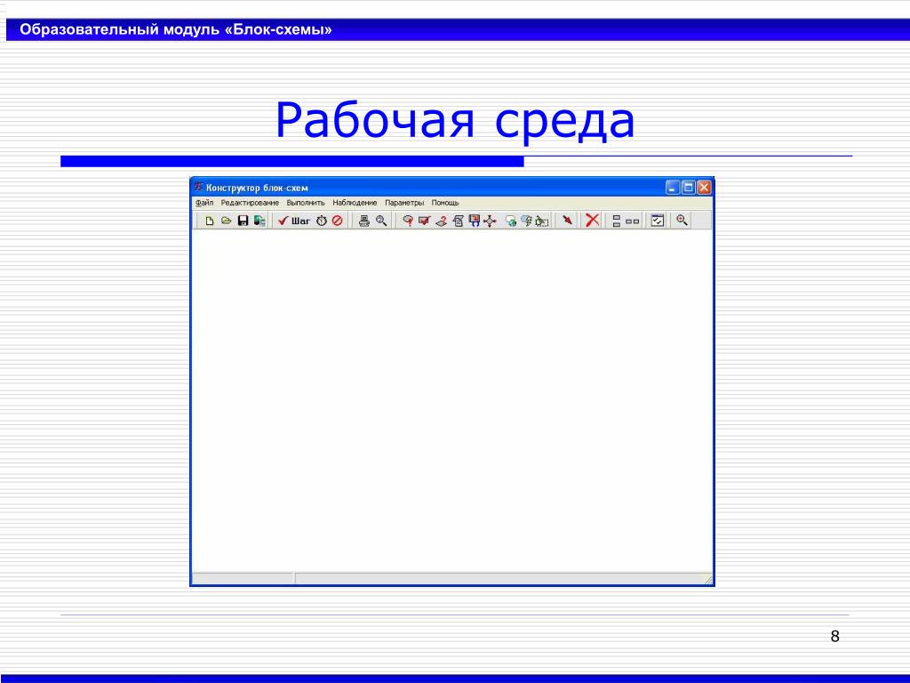 PPT - Образовательный Модуль «Блок-Схемы» PowerPoint Presentation.