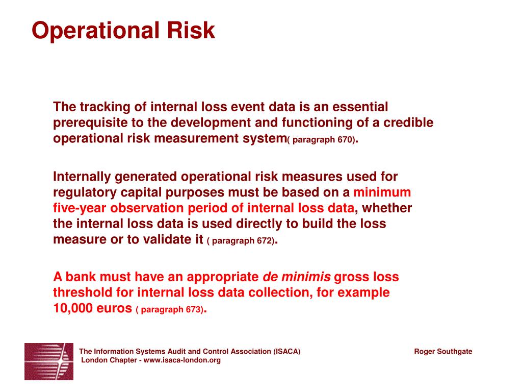 PPT - Basel II Operational Risk PowerPoint Presentation, free download