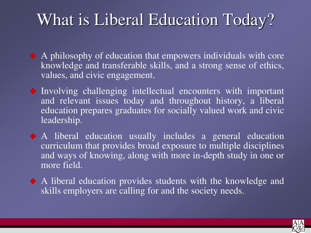 introduction about liberal education