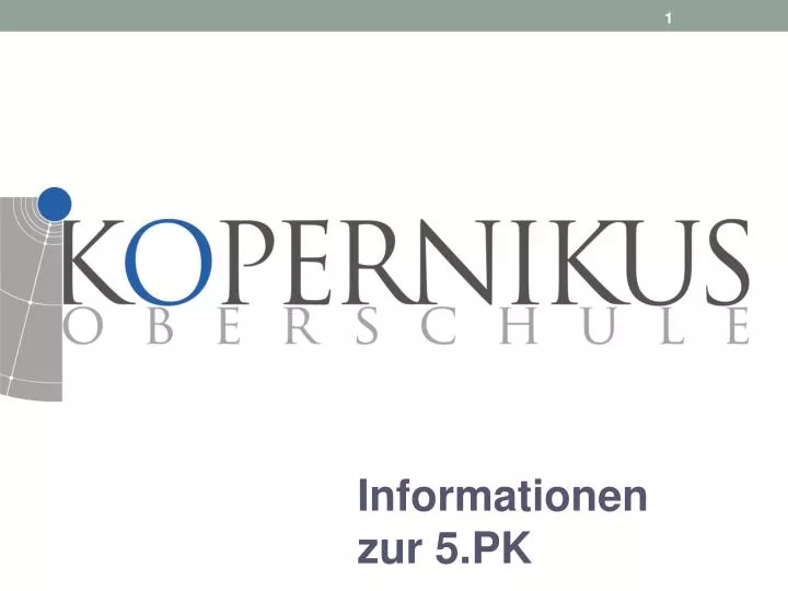 Ppt Informationen Zur 5 Pk Powerpoint Presentation Free Download Id