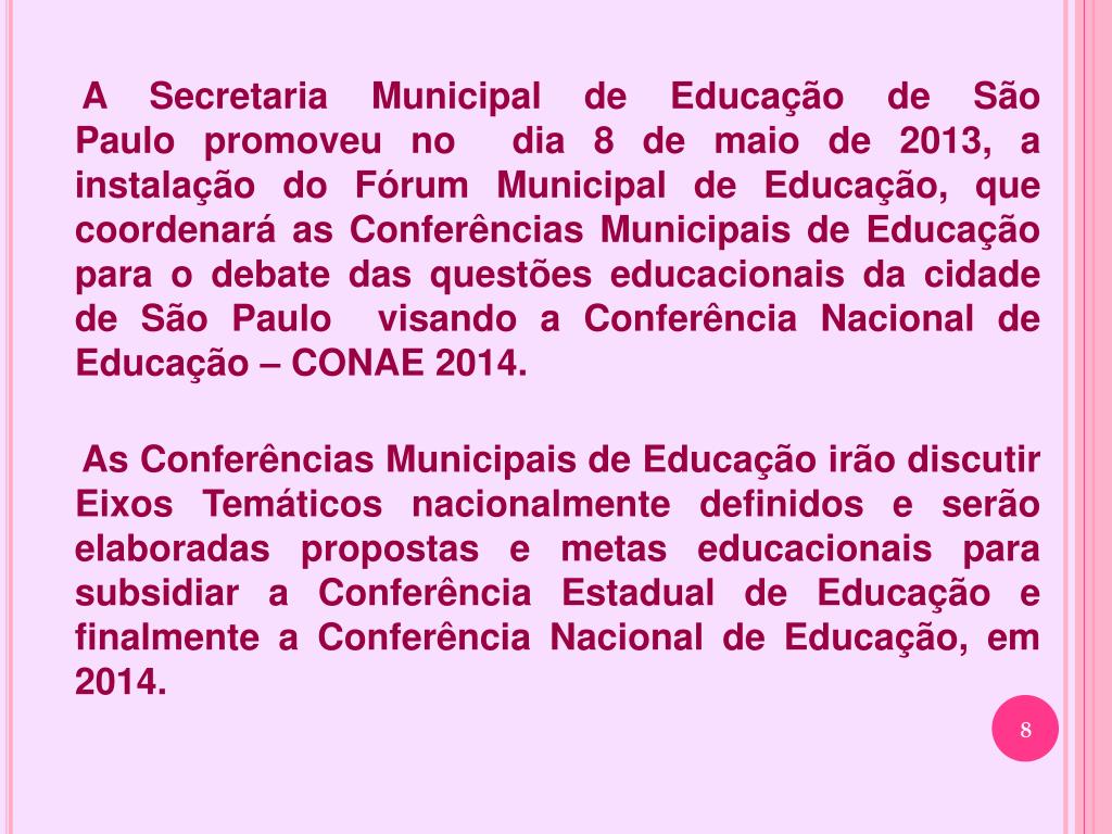 DRE Butantã realiza reunião de preparação para as discussões do PME   Secretaria Municipal de Educação - Secretaria Municipal de Educação