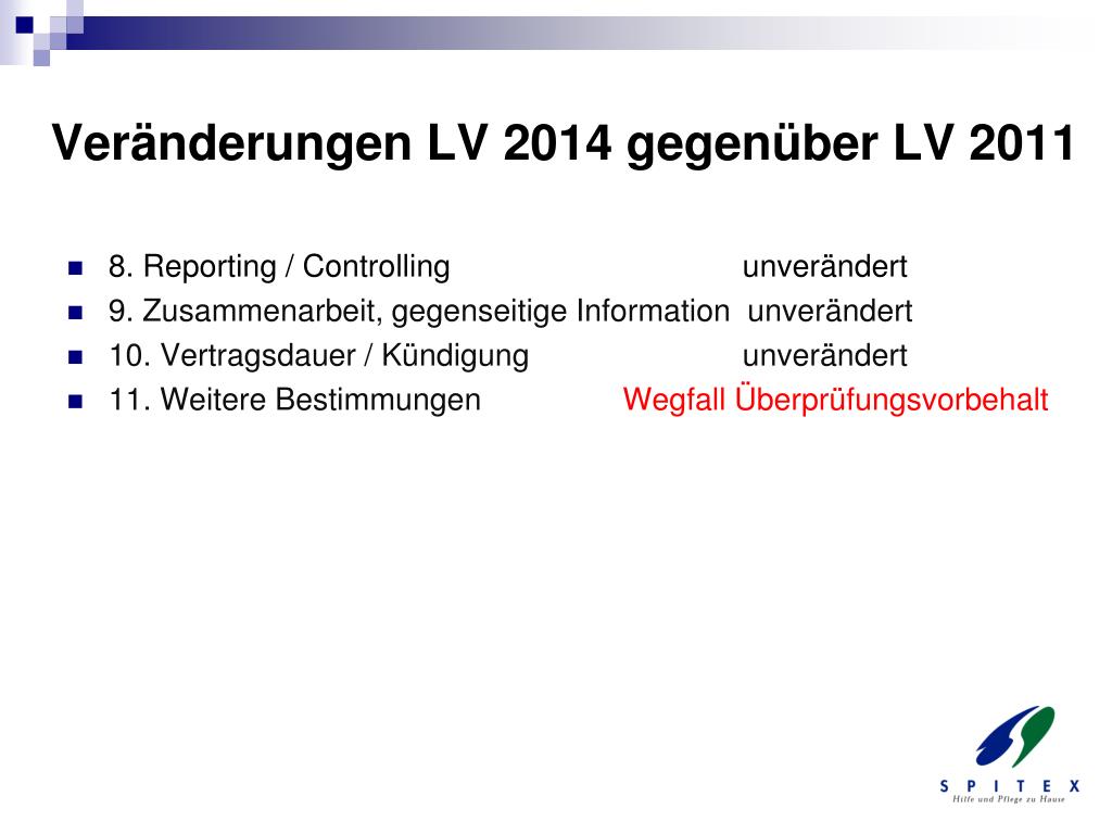 PPT - Muster-Leistungsvereinbarung für Gemeinden mit der ...